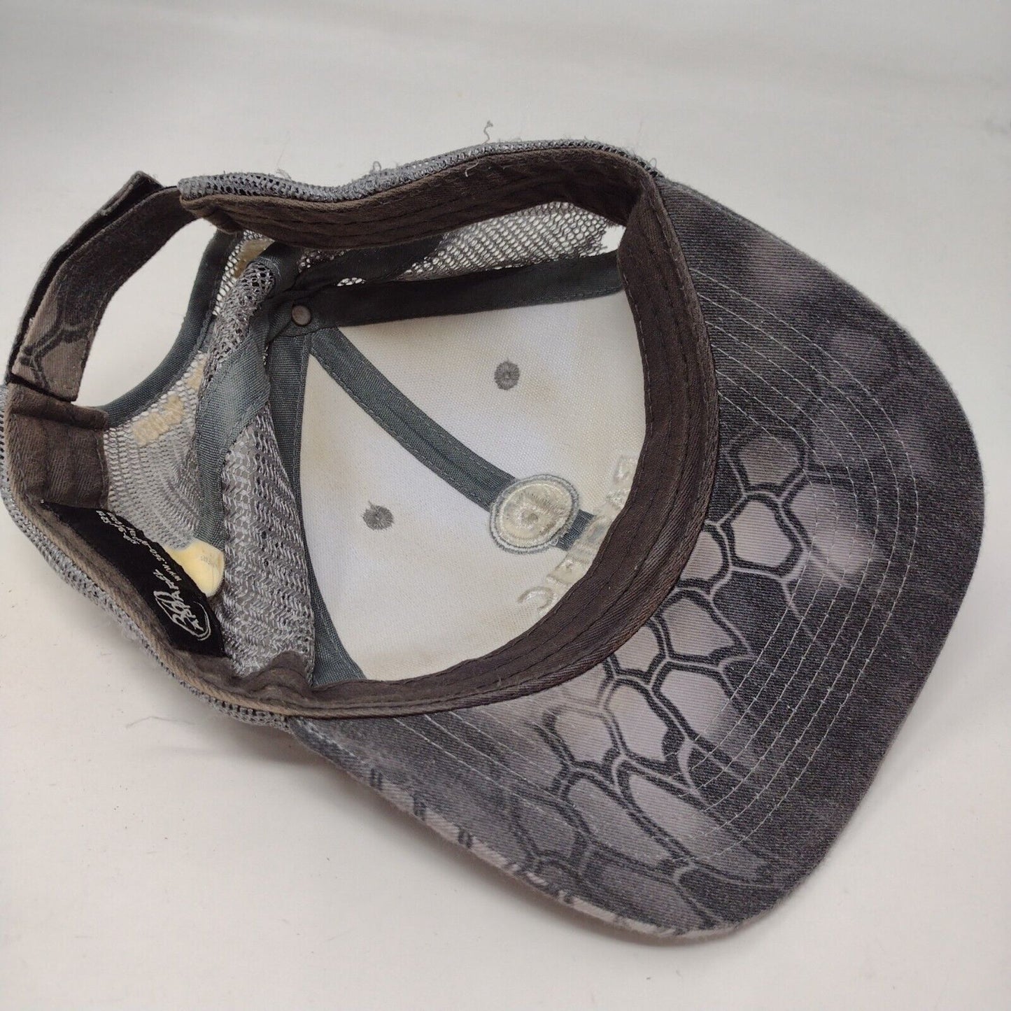 Pacific Steel & Recycling Strapback Mesh Back Trucker Hat Multi One Size