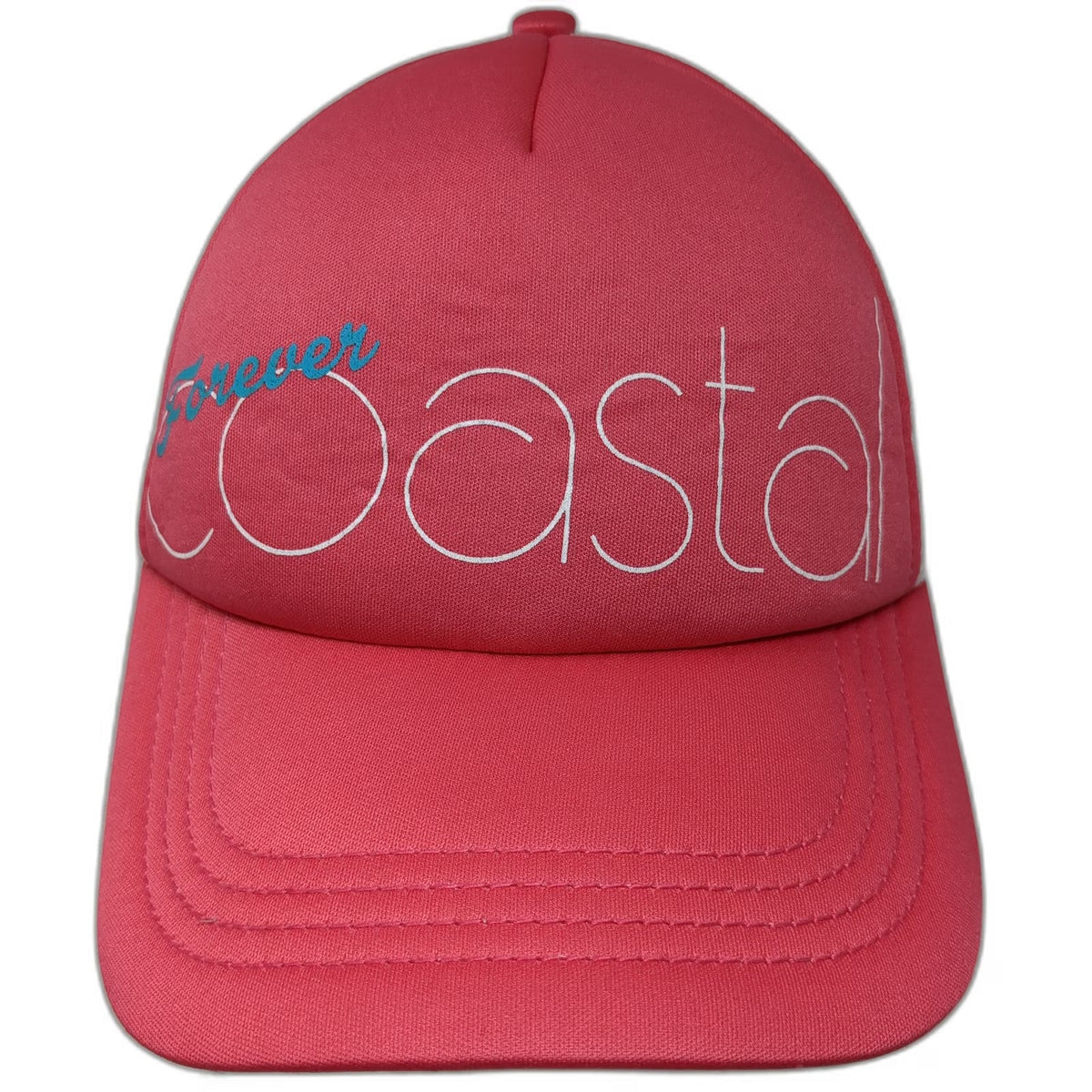 Billabong Trucker Hat Pink One Size Forever Coastal Mesh Back Snapback Foam Surf