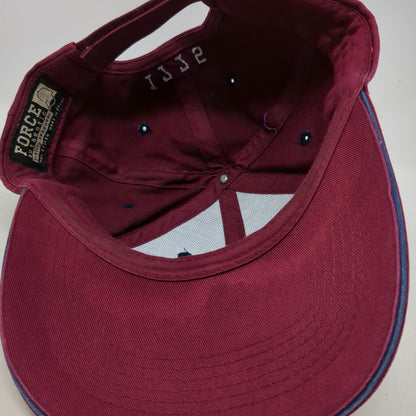Force Baseball Cap Red Blue White One Size US Navy 1775 Strapback Military Hat