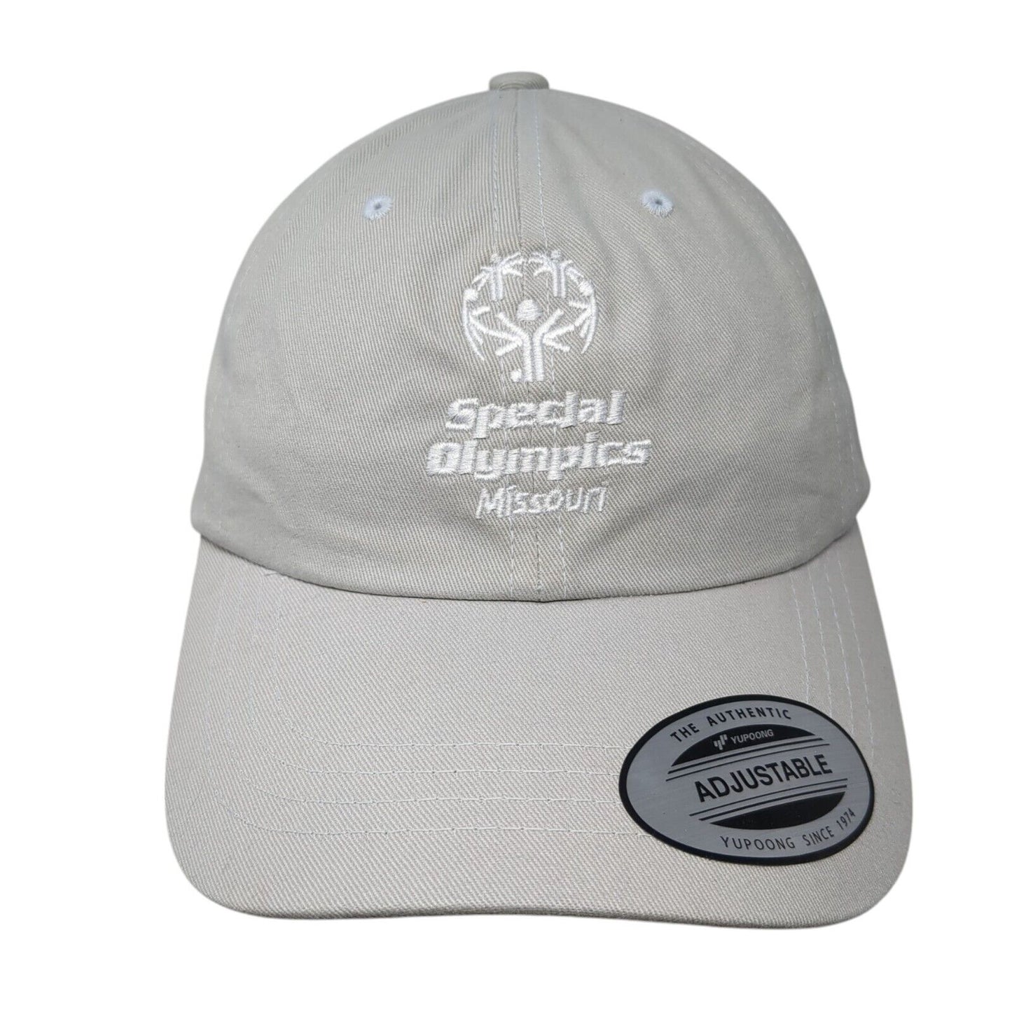Special Olympics Missouri Slideback Hat Gray One Size Adjustable Yupoong