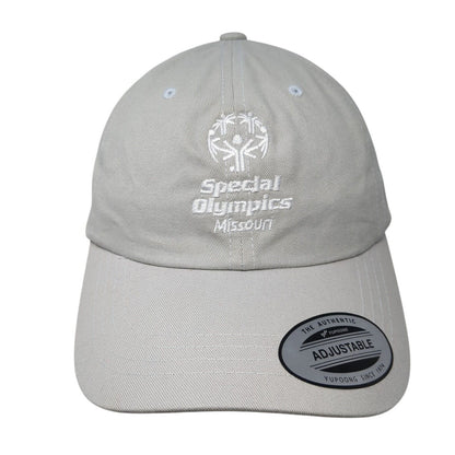 Special Olympics Missouri Slideback Hat Gray One Size Adjustable Yupoong