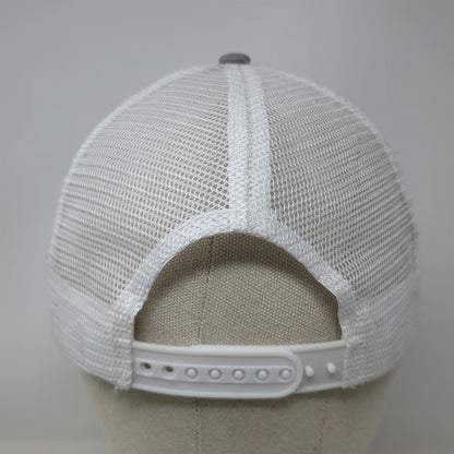 Quake City Caps Trucker Hat Gray One Size Simplot Free Fry Day Mesh Back hat