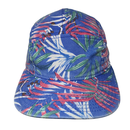 Lids Strapback 5 Panel Cap Multicolor One Size Adjustable Tropical Print