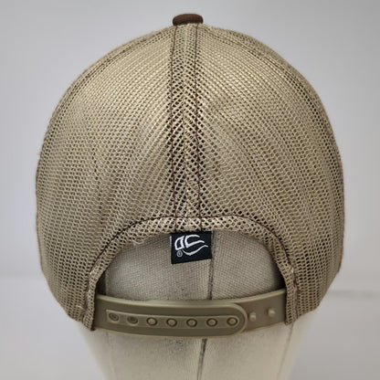 Outdoor Cap Trucker Hat Brown One Size Mesh Back Snapback Rogue Fitness Logo Hat