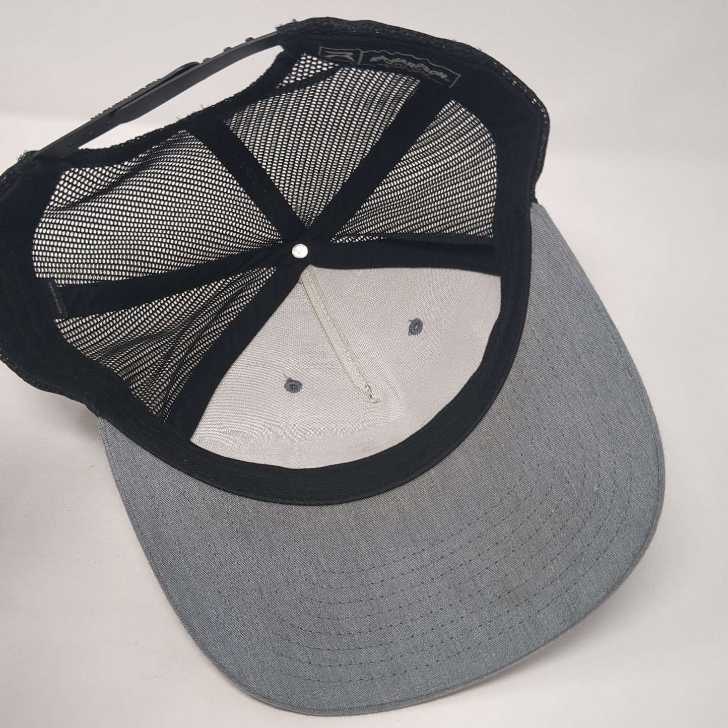 Western Rivers Flyfisher Snapback Trucker Hat Gray One Size Richardson