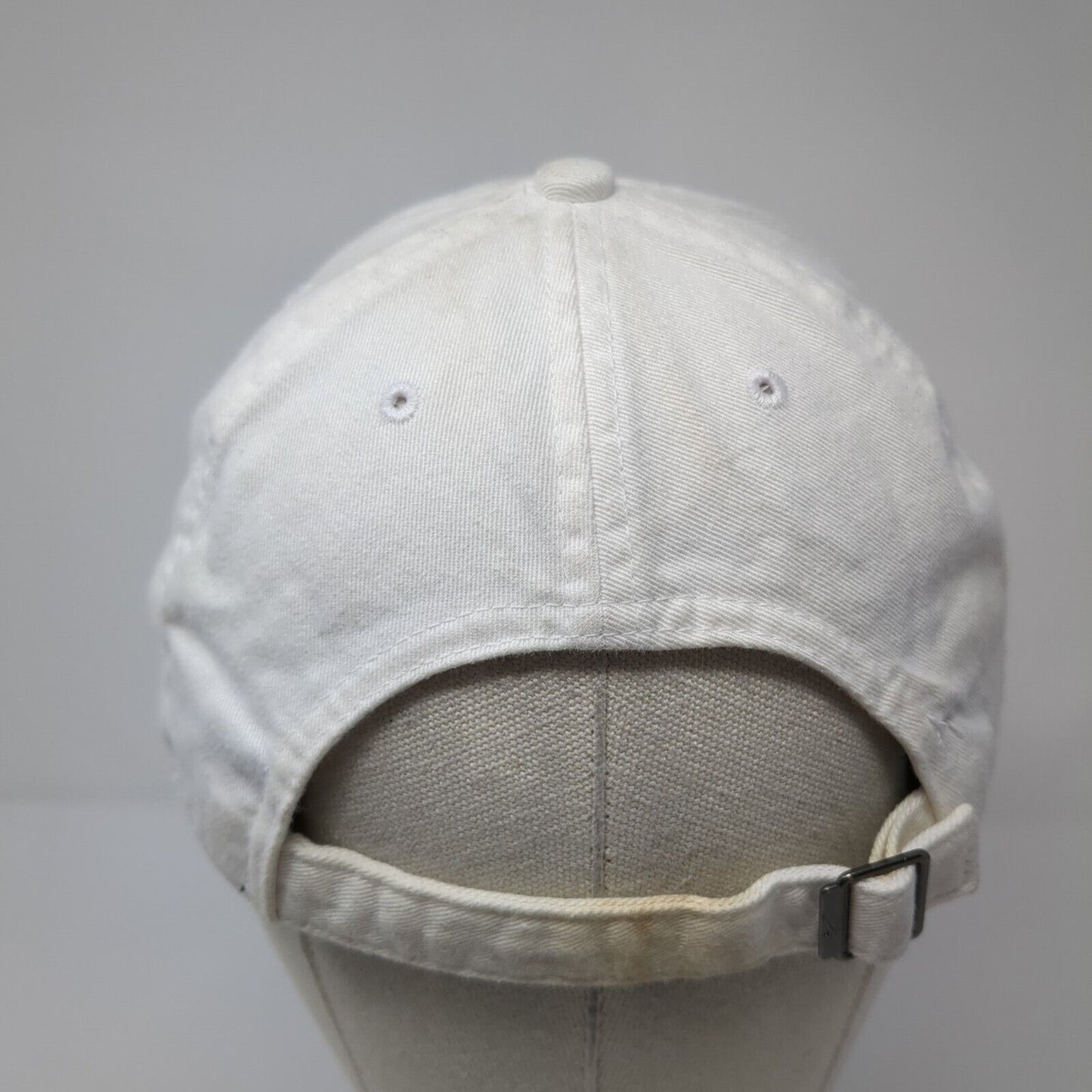 Nike Slideback Baseball Cap White One Size Adjustable Embroidered Heritage86