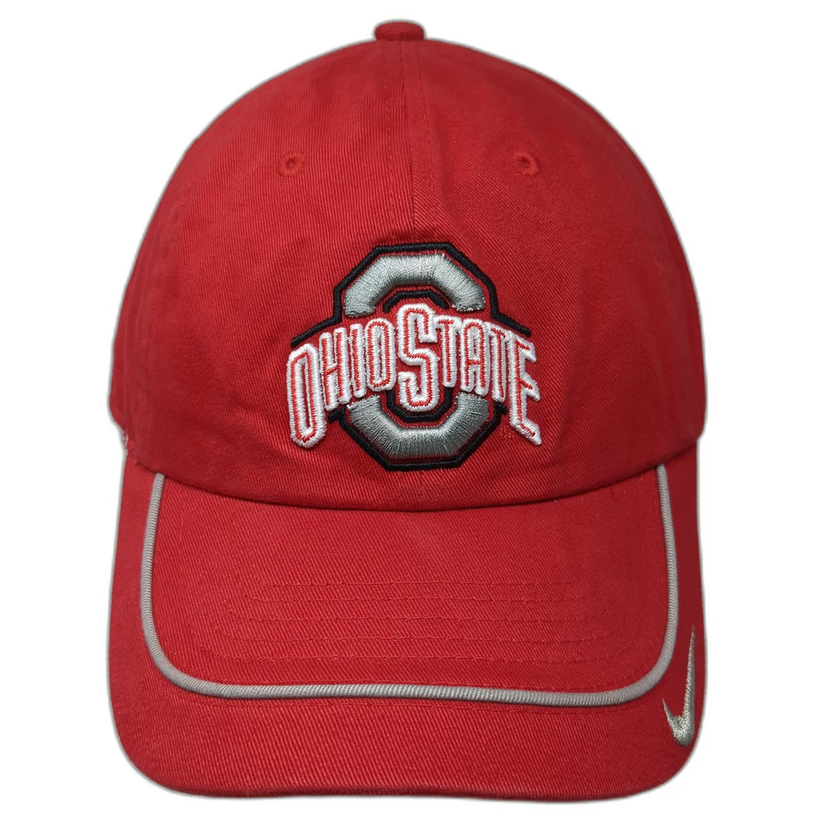 Ohio State Buckeyes NCAA Nike Cap Red One Size Strapback Swoosh Embroidered
