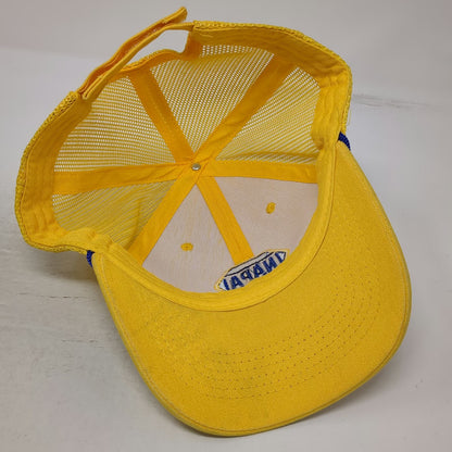 NAPA Parts Baseball Cap Yellow One Size 100th Anniversary Mesh Back Rope Hat