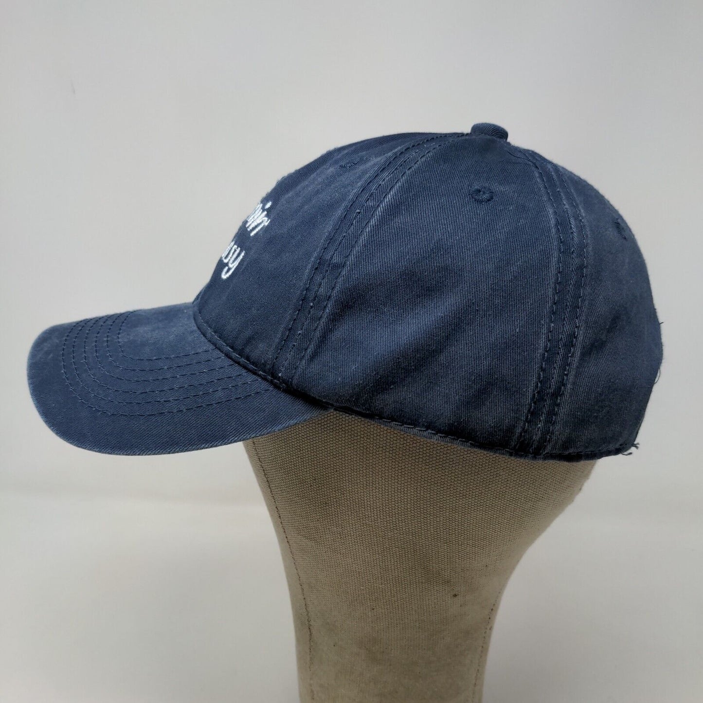 Altar'd State Women's Slideback Hat Blue Embroidered Mommin' Aint Easy Logo