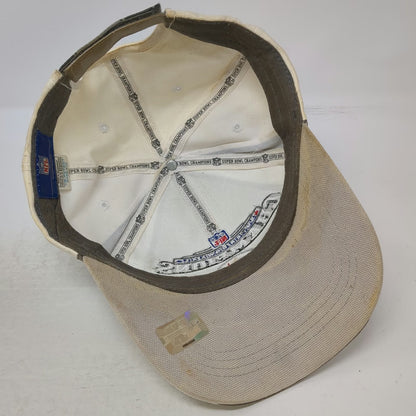 Pittsburgh Steelers NFL Reebok Cap Beige One Size Super Bowl XL Champions Hat