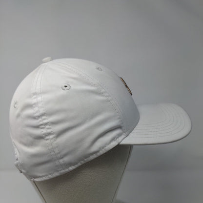 Black Clover Live Lucky Toggle Back Hat White OSFA Adjustable Solid