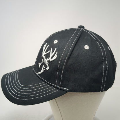Mule Deer Foundation Baseball Cap Black One Size Contrast Stitch Volunteer Hat
