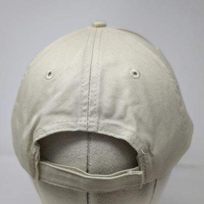 Port & Company Baseball Cap Beige One Size Train Ophir Utah Patch Adjustable Hat