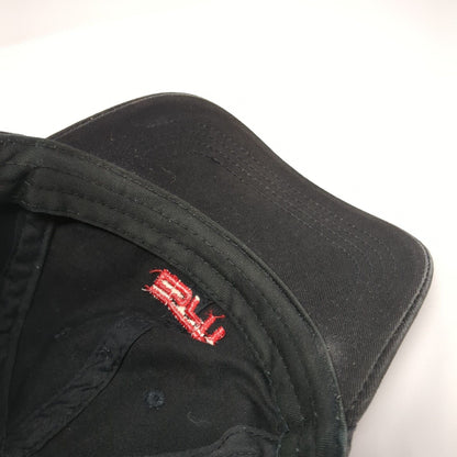 ESPN Slideback Baseball Cap Black One Size Adjustable Embroidered Legend