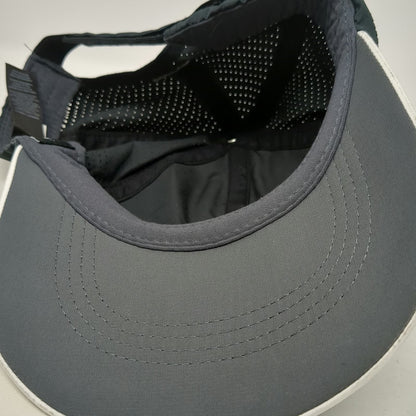 Nike Baseball Cap Black One Size BK Lacrosse Performance Mesh Strapback Hat