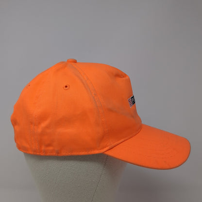 Purina Snapback Hat Orange One Size Adjustable Embroidered Head Start