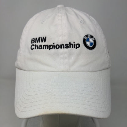 PGA Playoffs Men's Slideback Hat White BMW Championship Embroidered Logo