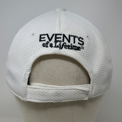 Baseball Cap White One Size Diamond Resorts International Strapback Hat Mesh