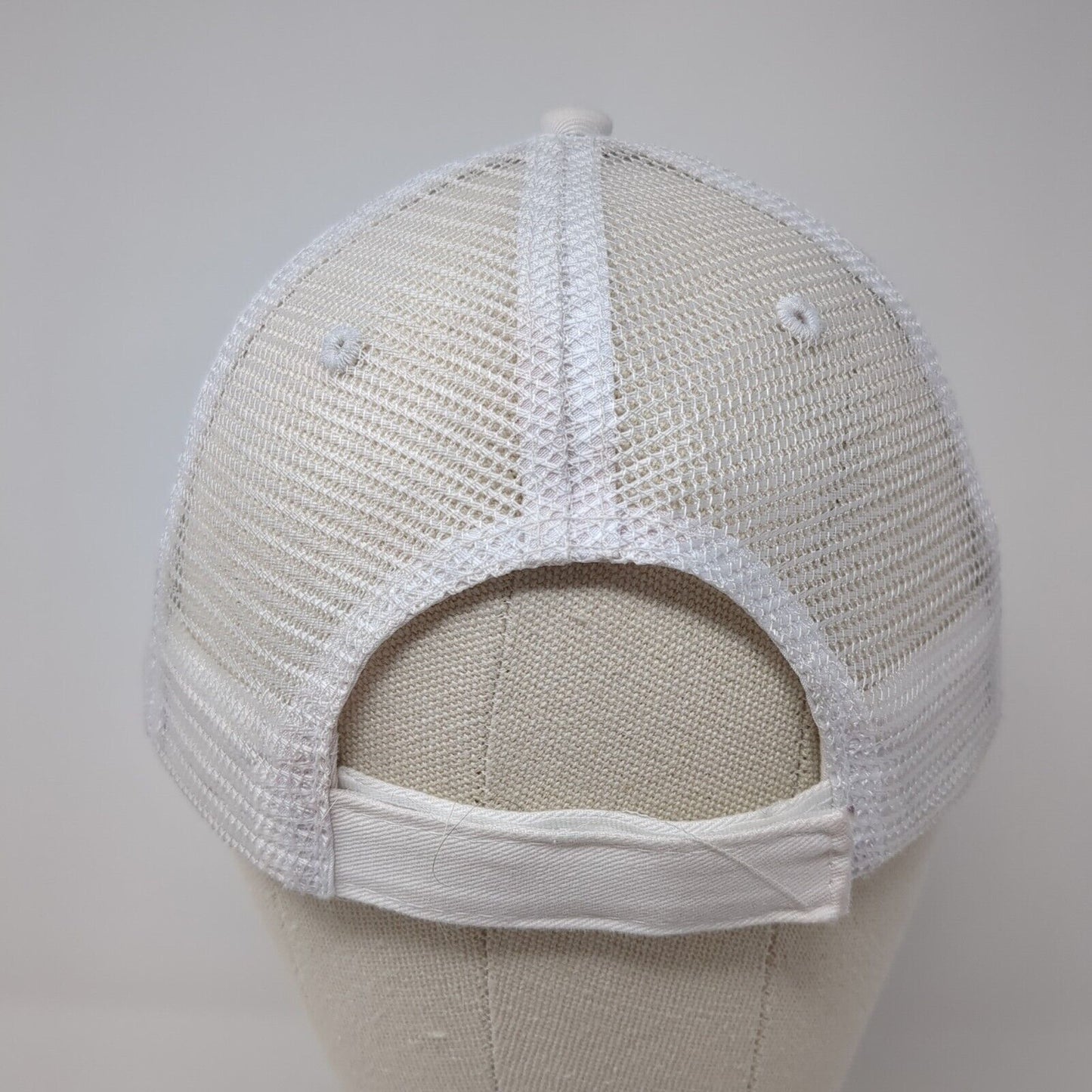 Team Dave Strapback Trucker Hat Green One Size Mesh Back Colorblock