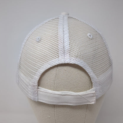 Team Dave Strapback Trucker Hat Green One Size Mesh Back Colorblock