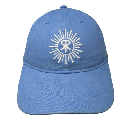 Port & Company Slideback Hat Blue One Size Adjustable Embroidered Logo