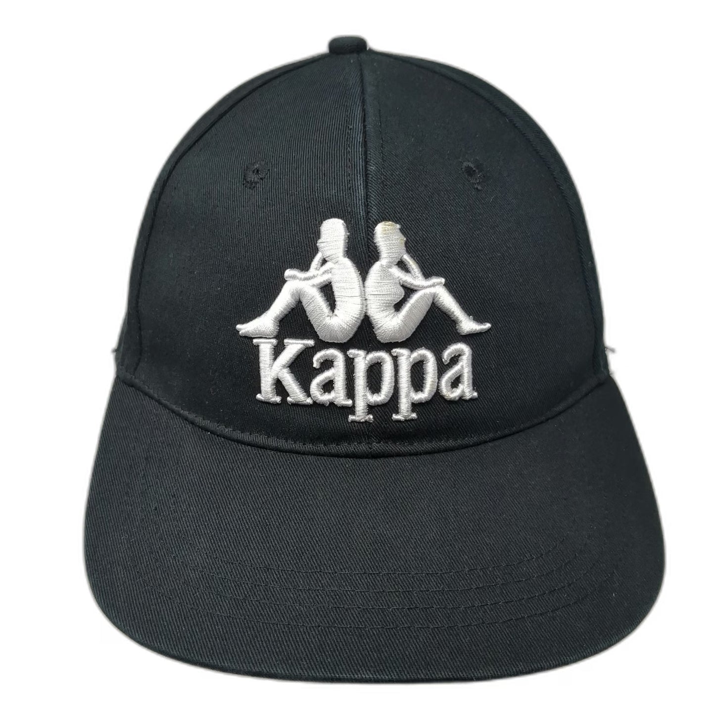 Kappa Snapback Hat Black Size 59 Embroidered Logo Adjustable Sportswear Cap