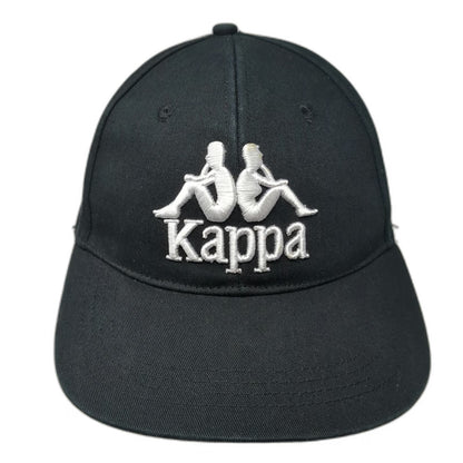Kappa Snapback Hat Black Size 59 Embroidered Logo Adjustable Sportswear Cap