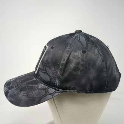 Kryptek Baseball Cap Black One Size Typhon Camo Spartan Helmet Strapback Hat