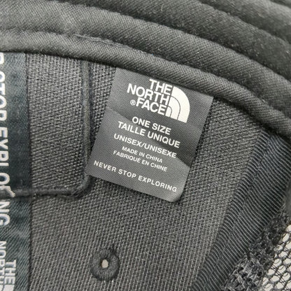 The North Face Trucker Hat Black One Size Snapback Mesh Desert Patch Mesa