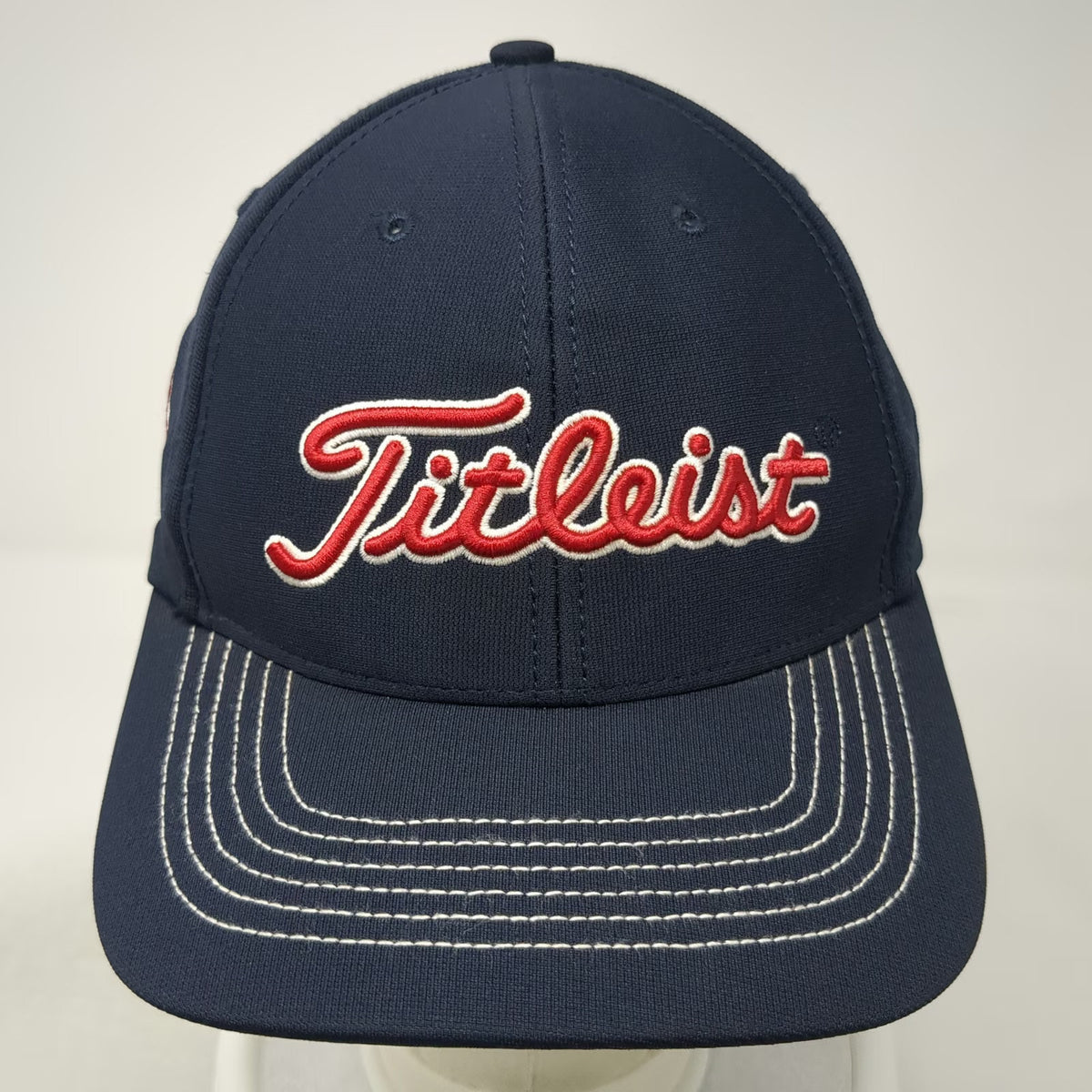 Boston Red Sox MLB Titleist Baseball Cap Blue L Stretch Fit Embroidered Logo Hat