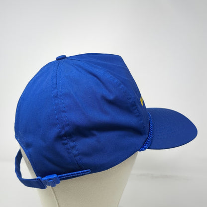 Otto Cap 5 Panel Blue One Size Nashua Homes Of Idaho Hat Rope Brim Slideback