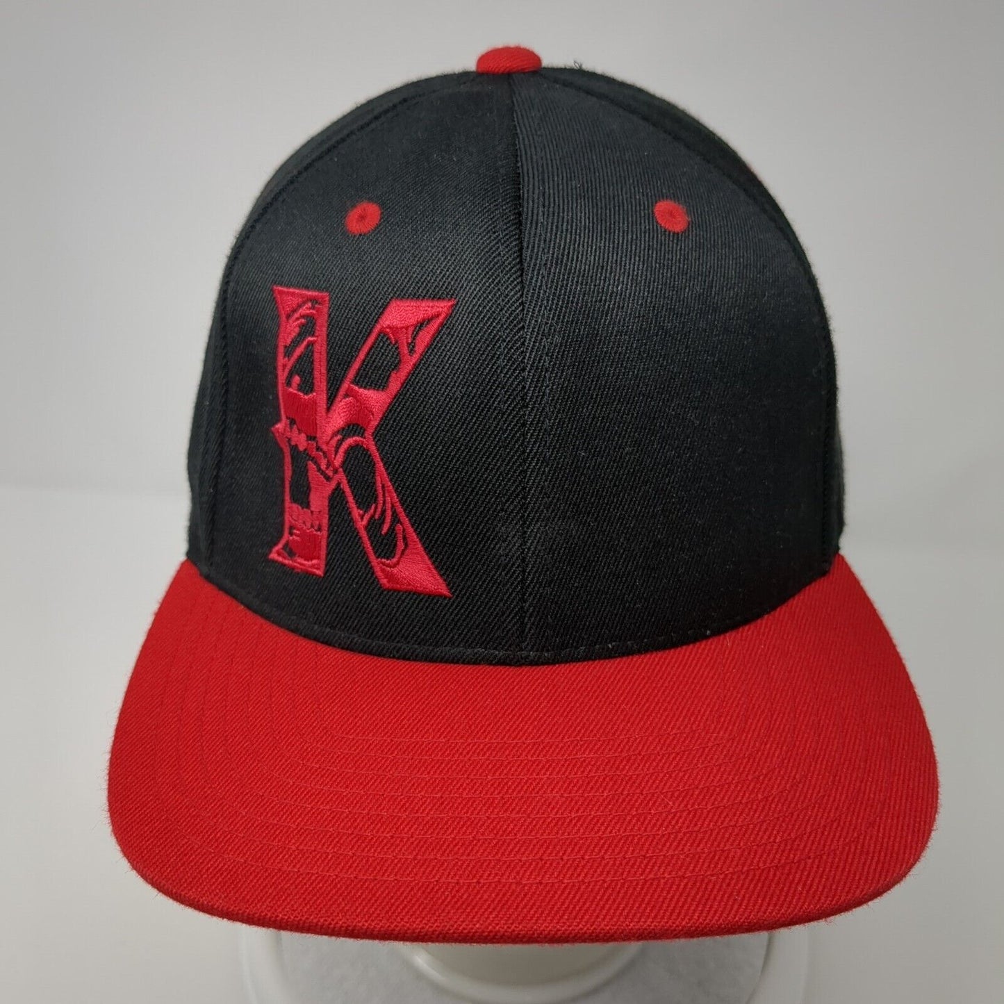 K Snapback Hat Multicolor OS Adjustable Embroidered 110 Flexfit Tech Yupoong