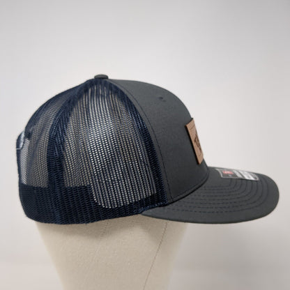 Tates Rents Employee Owned Snapback Trucker Hat Gray OS Mesh Back Richardson