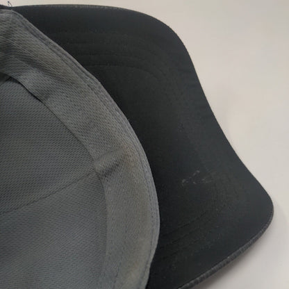 Fleet Feet Sports Snapback Mesh Back Trucker Hat Gray OSFM Boco Gear
