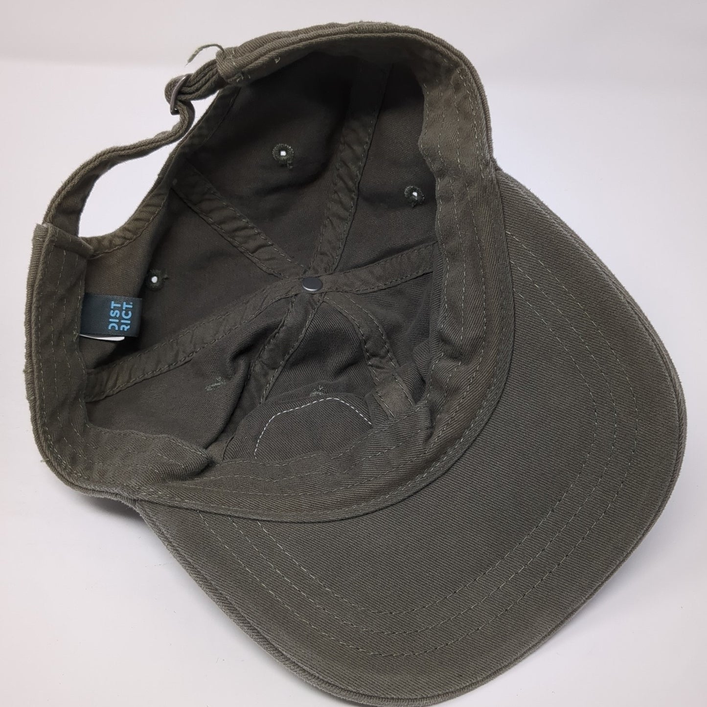 San Diego Slideback Baseball Cap Brown One Size Adjustable Embroidered District