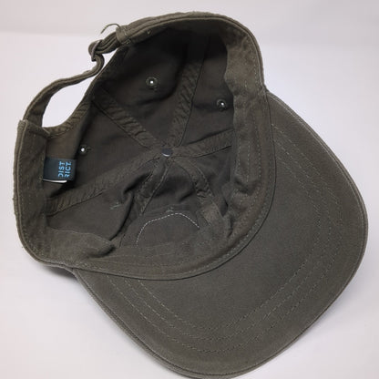 San Diego Slideback Baseball Cap Brown One Size Adjustable Embroidered District