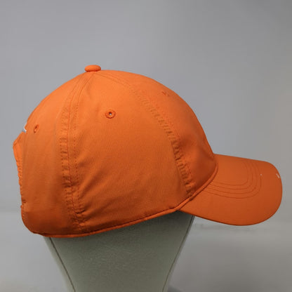 Nike Baseball Cap Orange OSFM Lexus Logo Embroidered Swoosh Strapback Hat Golf