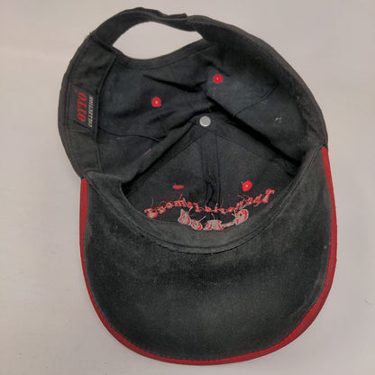 The World Famous G-Red Mighty Mighty Strapback Hat Black OSFM Embroidered Otto