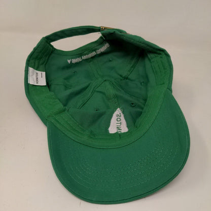 Hornitos Men's Slideback Hat Green Adjustable Embroidered Logo 100% Cotton