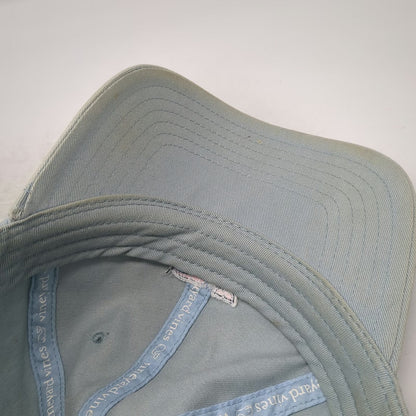 Vineyard Vines Baseball Cap Blue One Size NRB Side Logo Cotton Slideback Hat