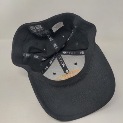 Scottish Rite Fitted Hat Black M/L Embroidered 6 Panel New Era 39Thirty