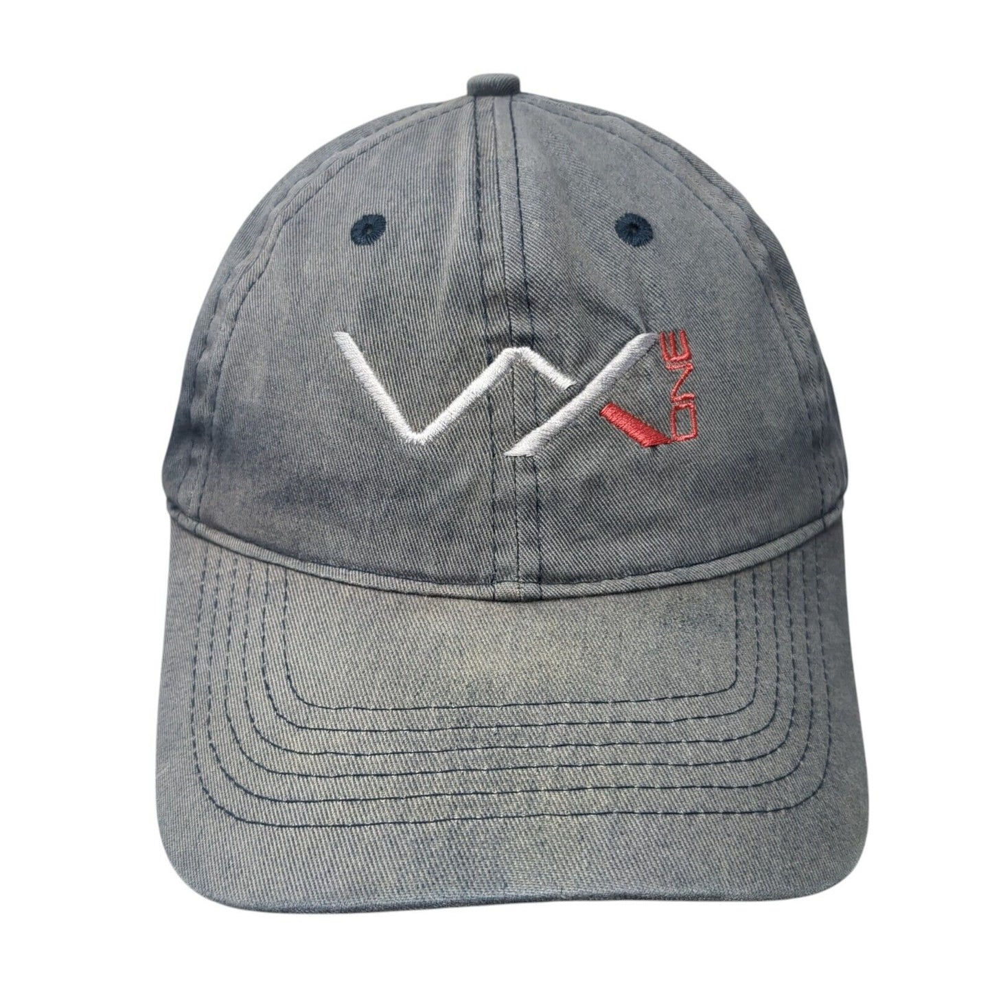 VX One Slideback Hat Blue One Size Adjustable One Design Evolved 6 Panel