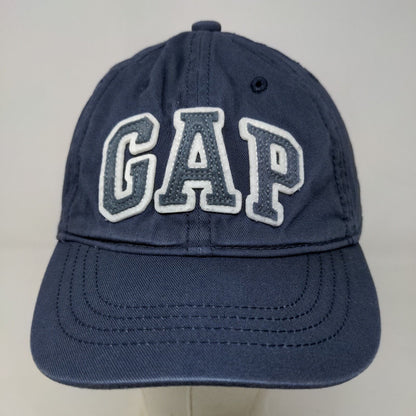 GAP Kids Boy's Strapback Hat Blue Size S/M Embroidered Big Logo 52-54 CM