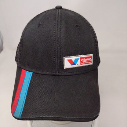Valvoline Snapback Mesh Back Trucker Hat Black OSFA Adjustable 6 Panel