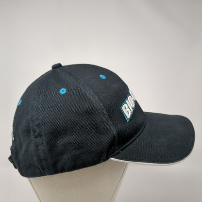 Bio-Clean Go Green Strapback Hat Black One Size Adjustable Embroidered