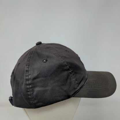American Flag Slideback Hat Black OSFM Embroidered Adjustable Otto