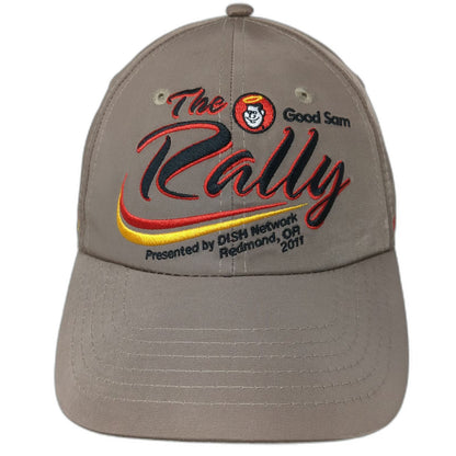 HTT Baseball Cap Brown OS 2011 Good Sam Rally Dish Network Redmond OR Hat