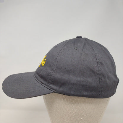 Cabela's Club Slideback Hat Solid Gray OSFM Adjustable Embroidered