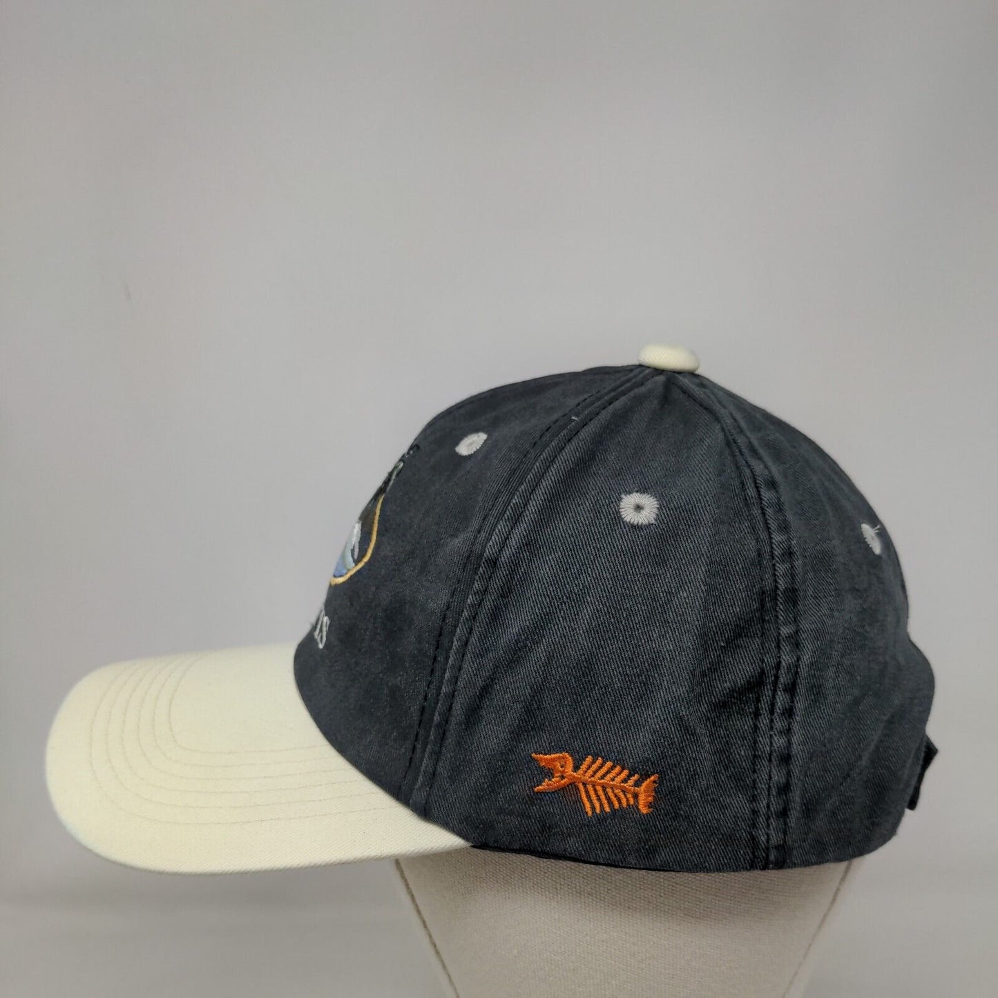 St. Kitts Strapback Hat Multicolor One Size Adjustable Embroidered Cotton