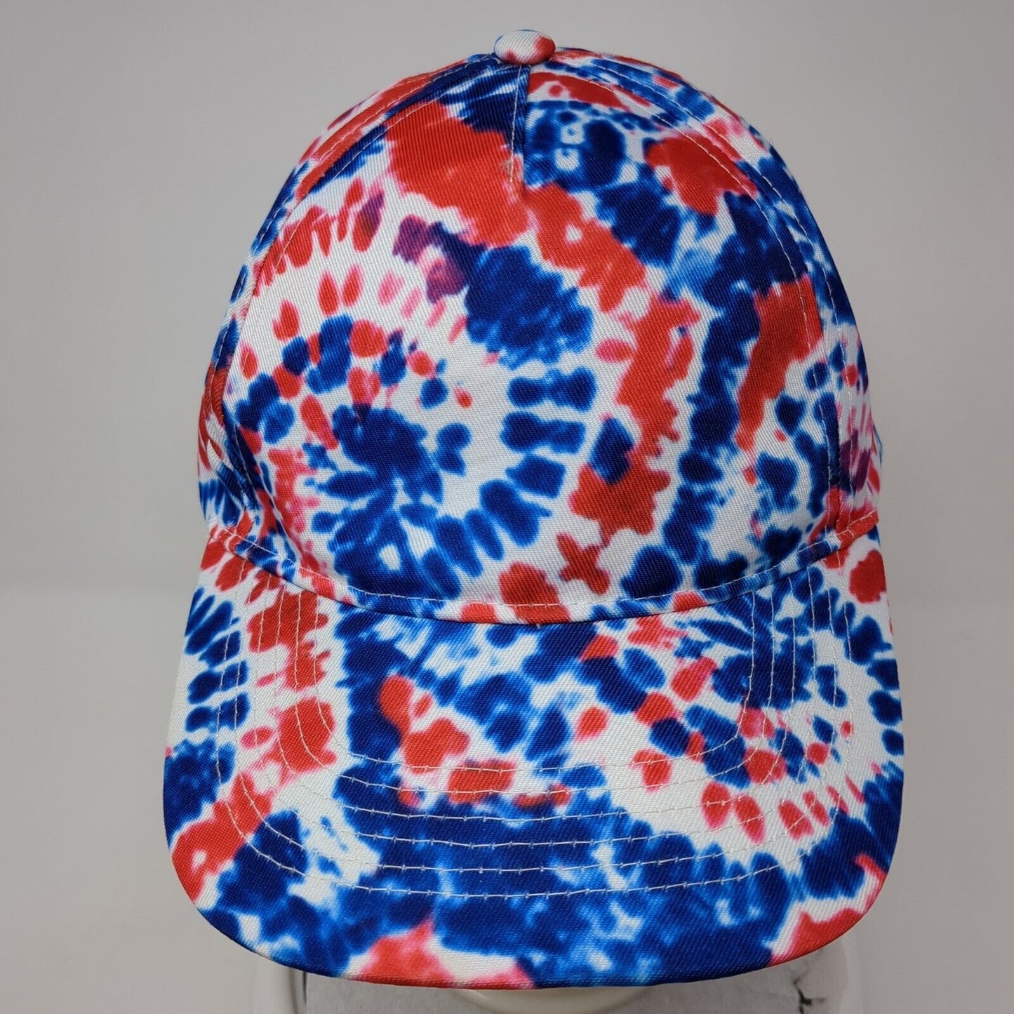 Gertex Strapback Hat Multicolor One Size Adjustable Tie Dye 6 Panel Polyester